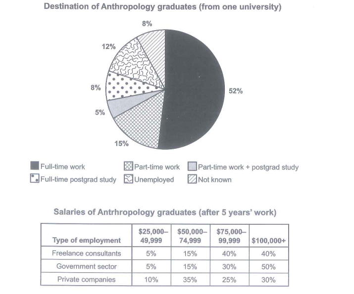 What Anthropology graduates from one university did